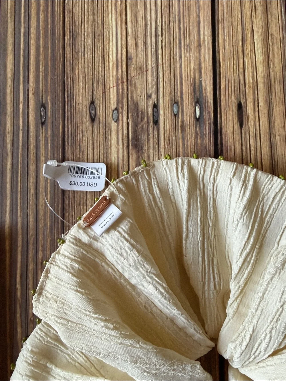 NWT Free People Oversized Calypso Scrunchie and Blade Runner Hair Pin
